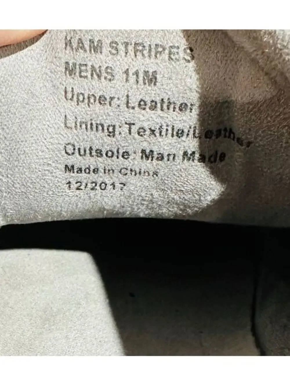 Kenneth Cole Men's Leather Sneakers Kam Stripes White & Black Men's Size 11